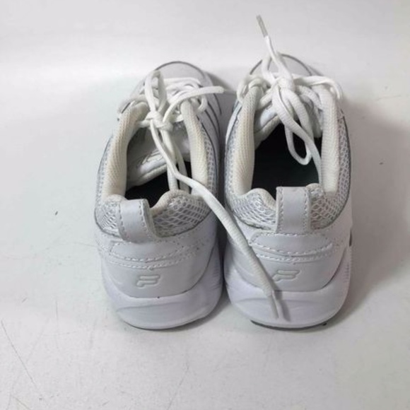 FILA DLS Leather White Sneaker Athletic Women Sz 8 - Picture 4 of 5